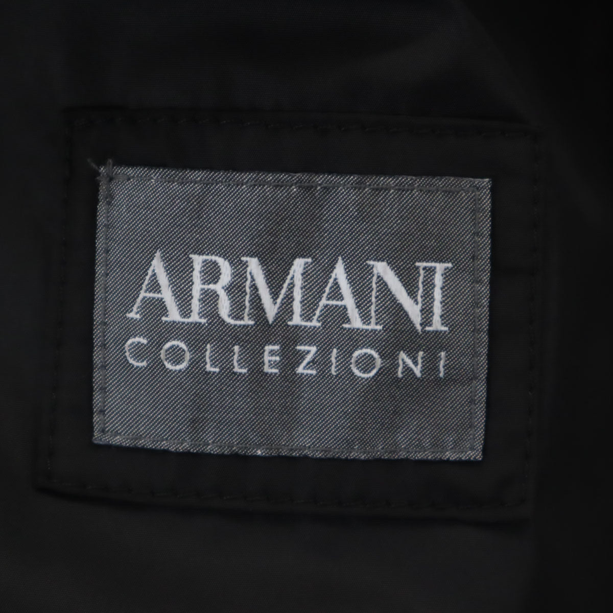 ARMANI COLLEZIONI Bulgarian Blouson Black Size 54