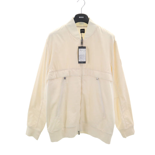 BOSS HUGO BOSS Sweat Panel Jacket White Size XXL