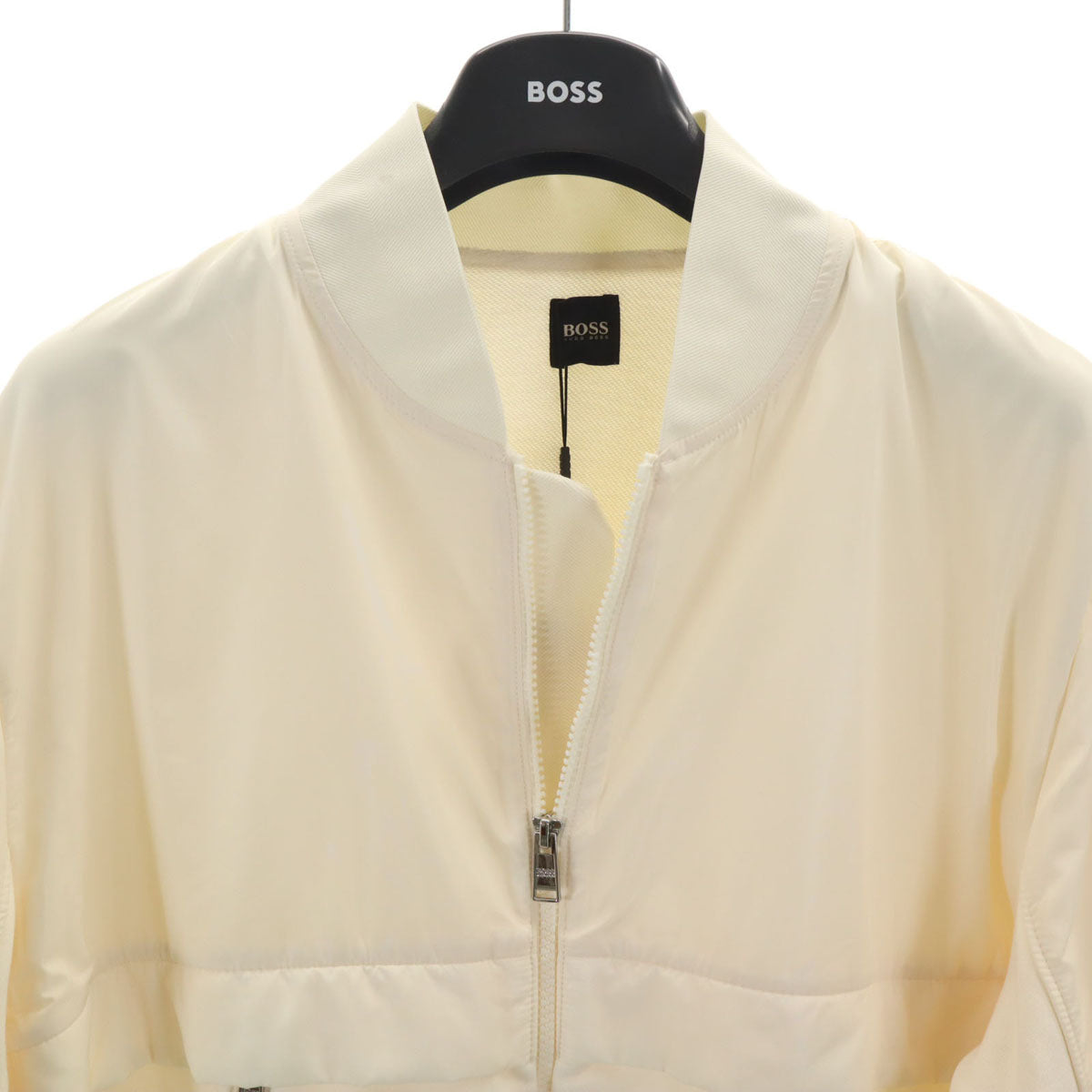 BOSS HUGO BOSS Sweat Panel Jacket White Size XXL