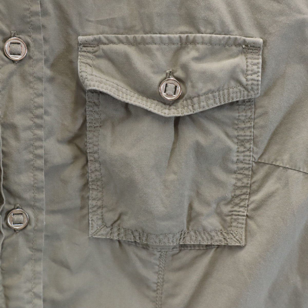MONCLER Made in Hungary Cotton Button Up Shirt Size S