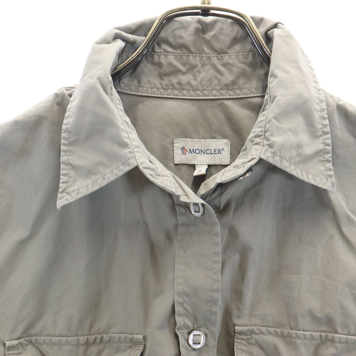 MONCLER Made in Hungary Cotton Button Up Shirt Size S