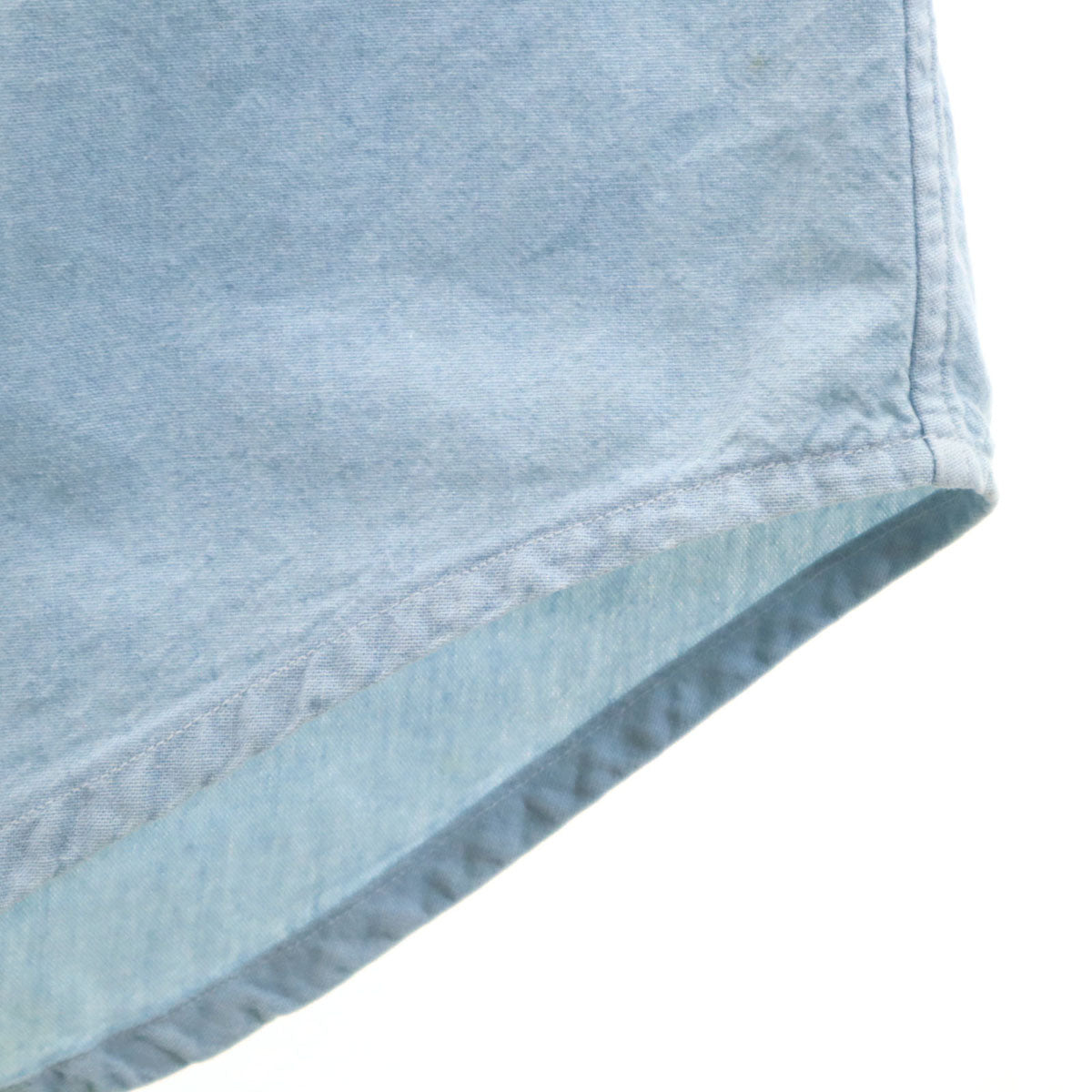 POLO COUNTRY 80s 90s Vintage Cotton Shirt Light Blue Size M