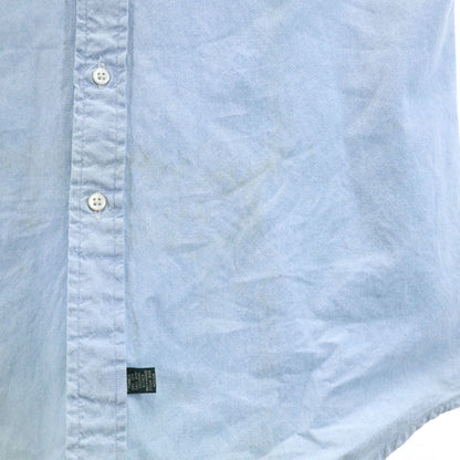 POLO COUNTRY 80s 90s Vintage Cotton Shirt Light Blue Size M