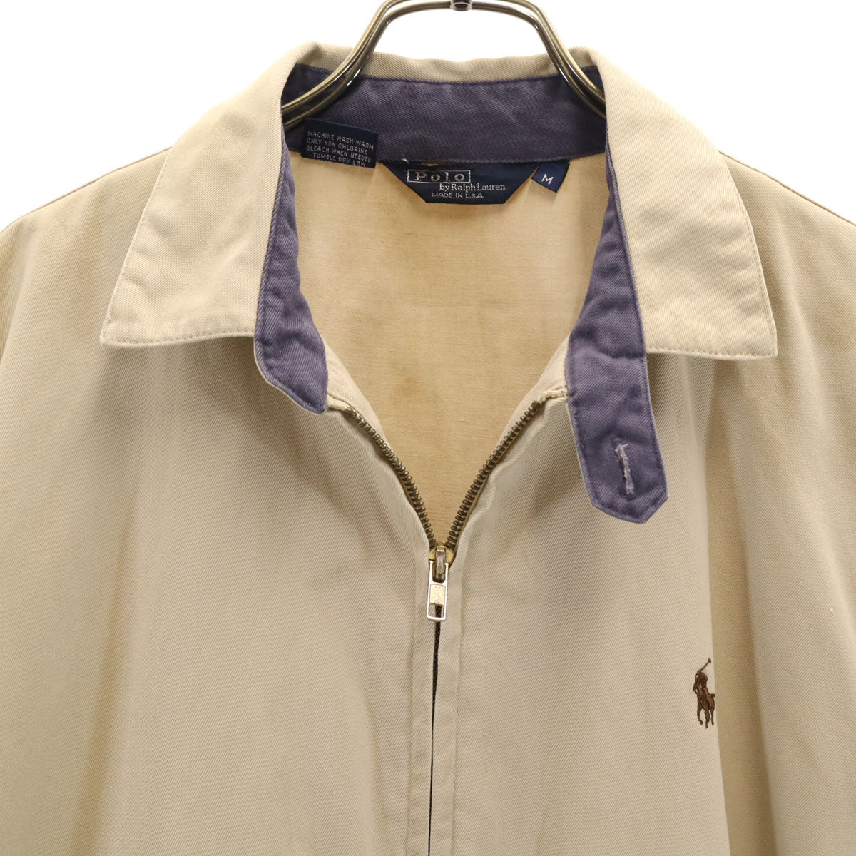 Polo by Ralph Lauren 80s USA Vintage Blouson Jacket Size M
