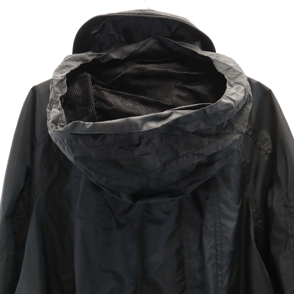 ISSEY MIYAKE FETE Made in Japan Mesh Lined Coat Black Size 2