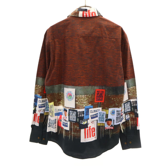Vivienne WestwoodMAN Made in Japan Long Sleeve Shirt Brown Size 50