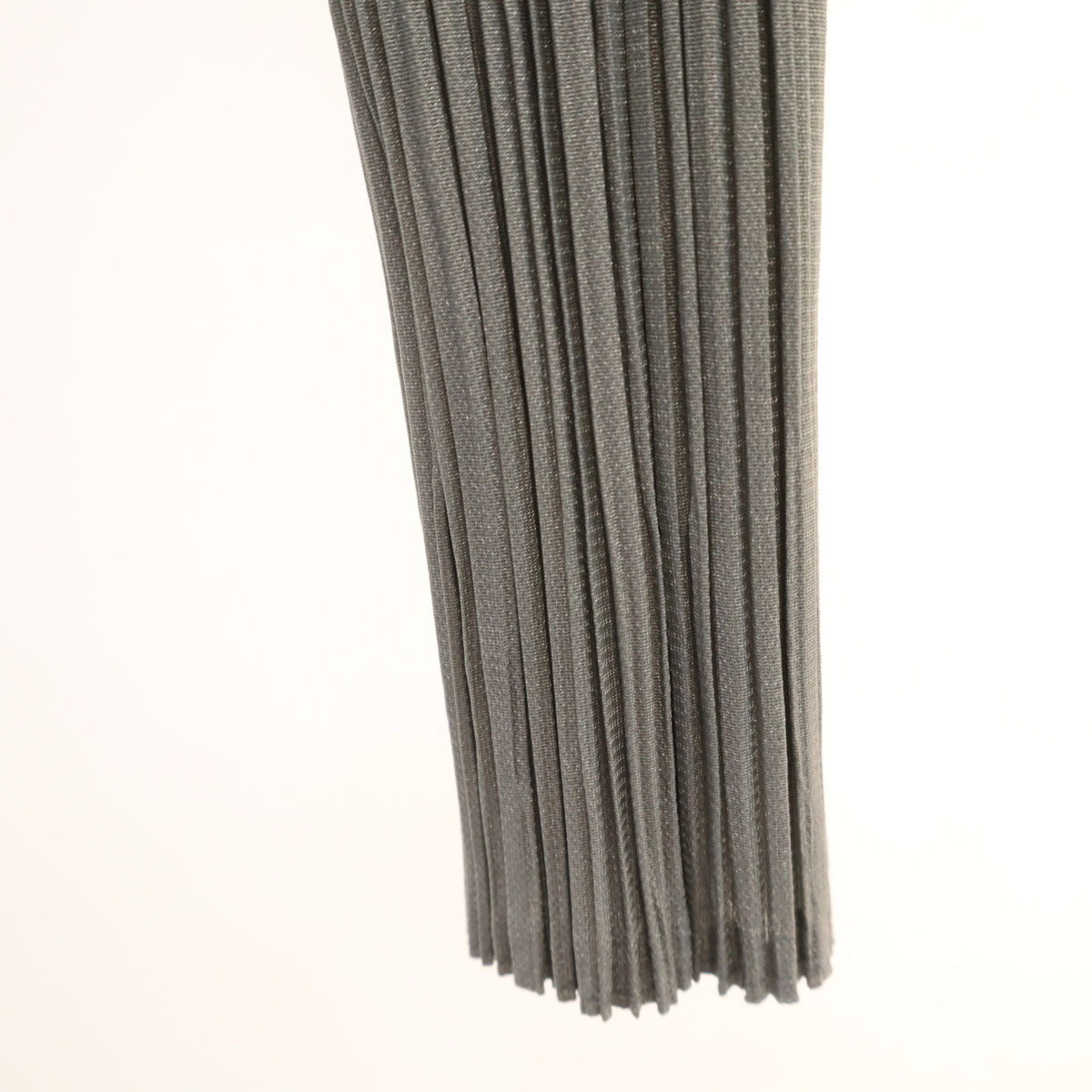 PLEATS PLEASE Pleated Long Cardigan Gray