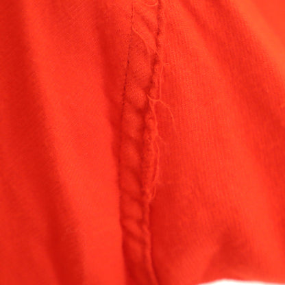 COUNTRY SQUIRE 50s Vintage Open Collar Shirt Red Size L