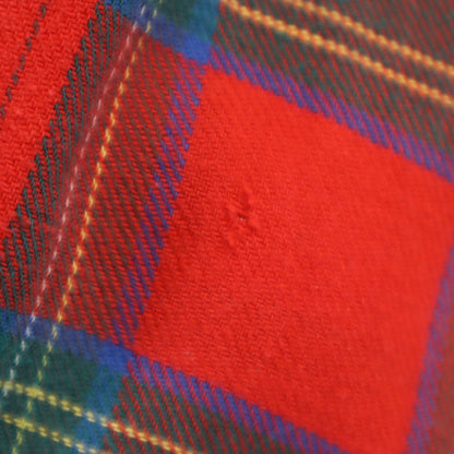 Lone Crest by Modern 50s Vintage Check Open Shirt Red Size L