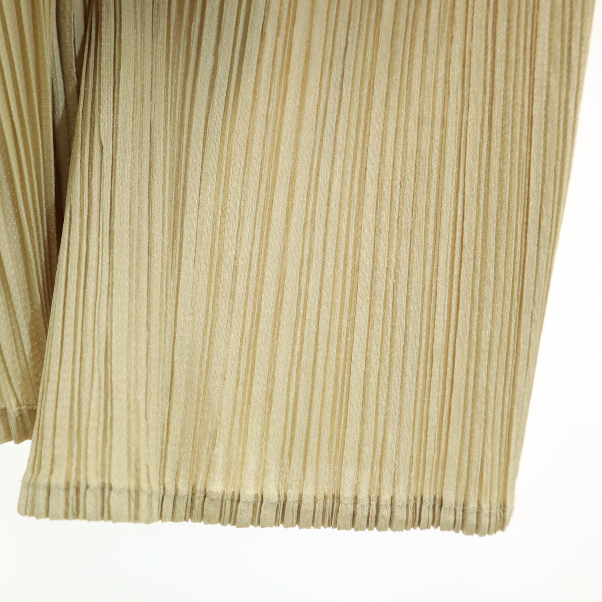 PLEATS PLEASE 90s Pleated Cardigan Beige Size JP 3