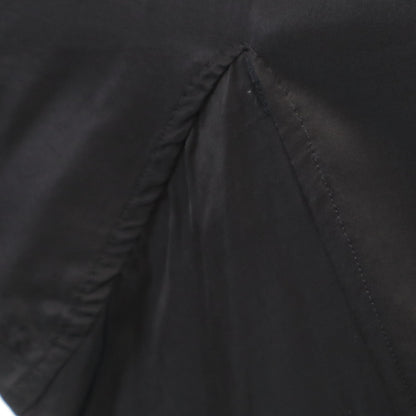 Y's Made in Japan Dolman Long Band Collar Shirt Black Size 1