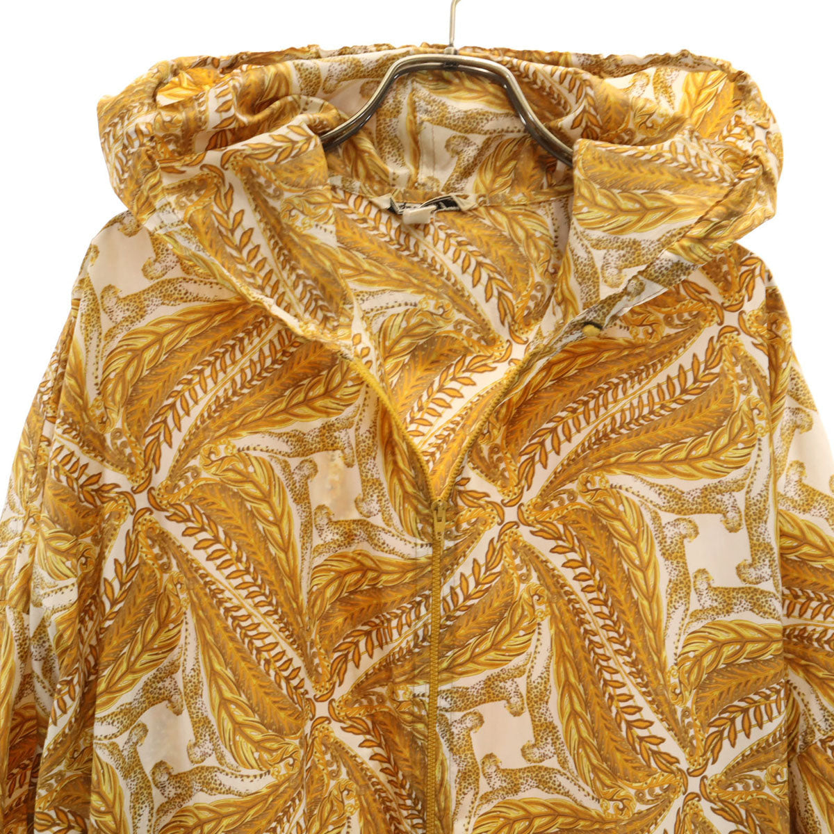 Salvatore Ferragamo 90s Leopard Jacket Orange Size ONE