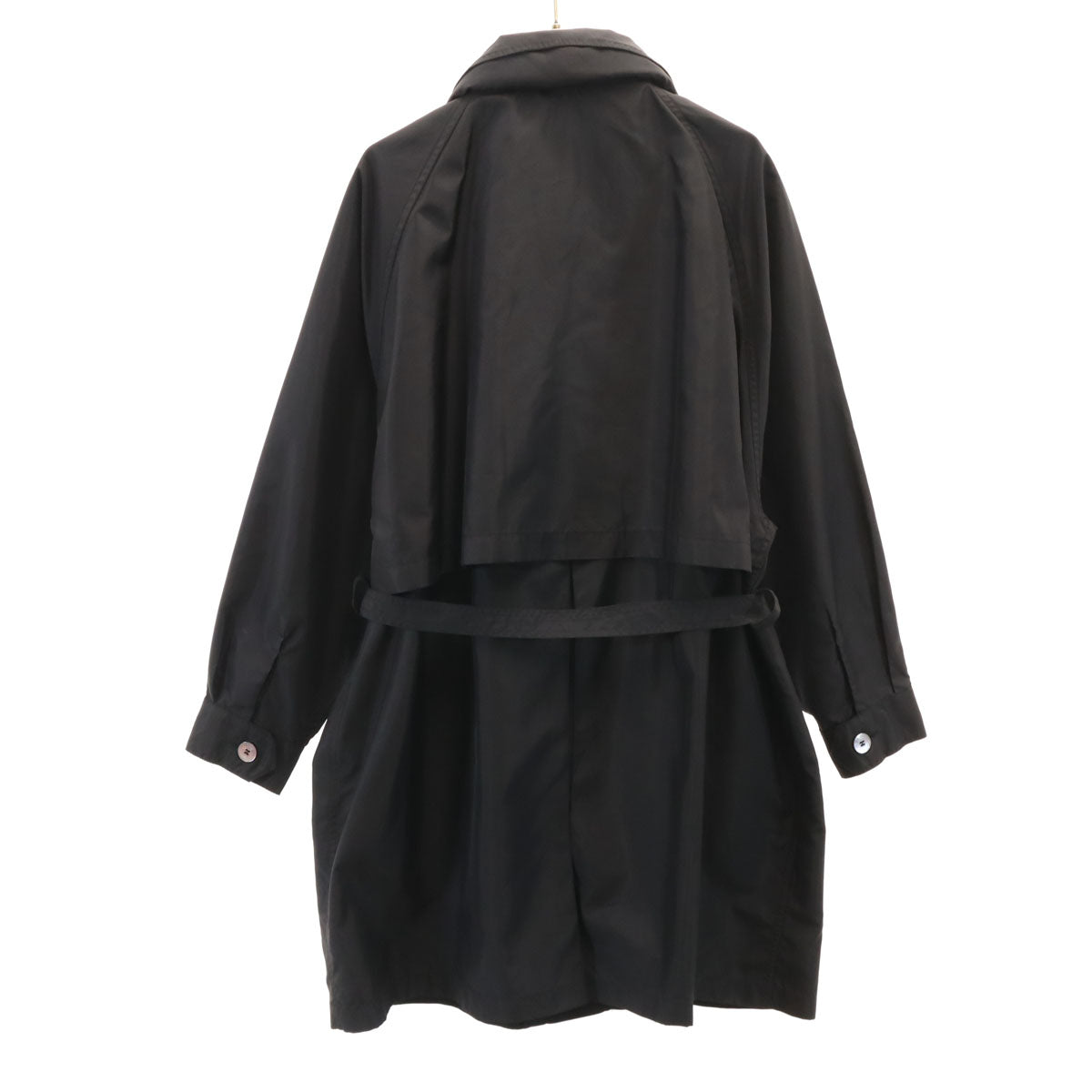 Salvatore Ferragamo 90s Packable Bal Coat Black Size S