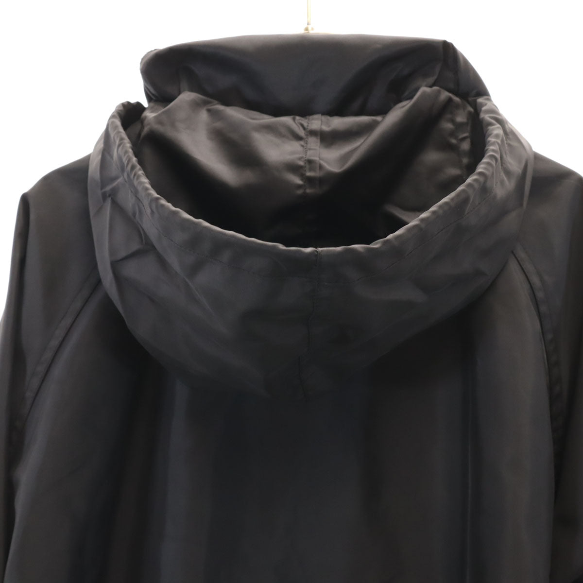 Salvatore Ferragamo 90s Packable Bal Coat Black Size S