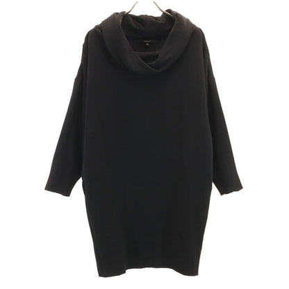 GUCCI Italian Long Sleeve Midi Dress Black Size 36