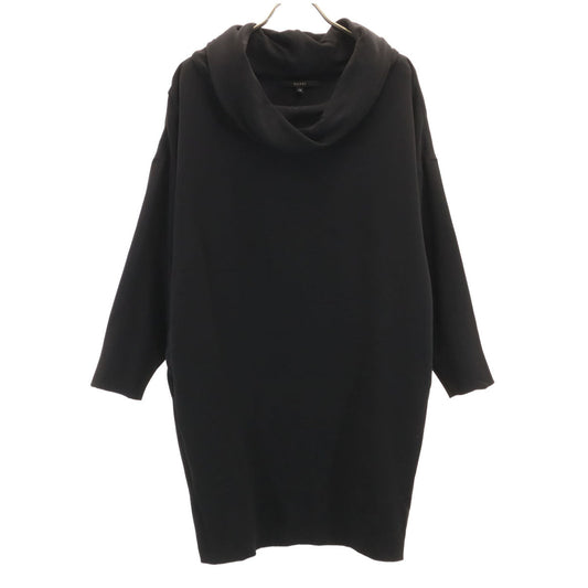 GUCCI Italian Long Sleeve Midi Dress Black Size 36