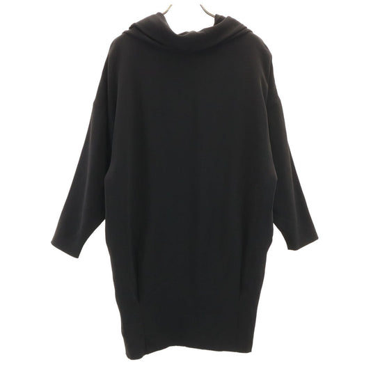 GUCCI Italian Long Sleeve Midi Dress Black Size 36