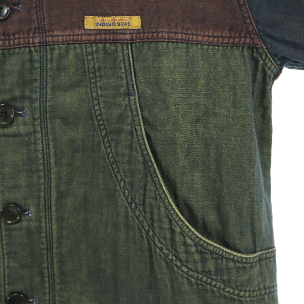 HAI SPORTING GEAR 90s Old Indigo Denim Size M