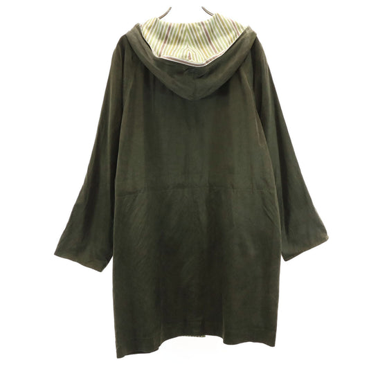 Christian Dior SPORTS 90s Silk Blend Coat Khaki Size M