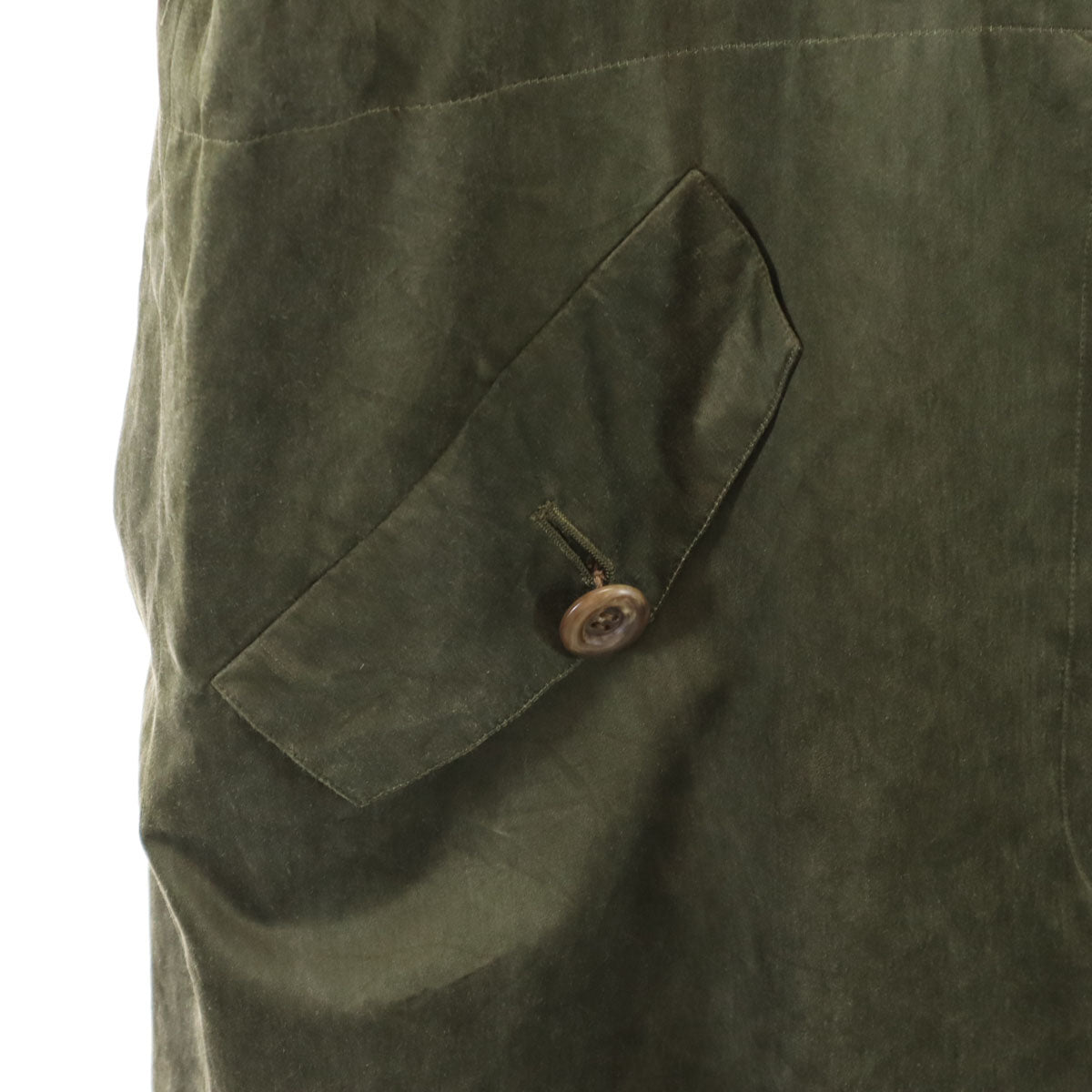 Christian Dior SPORTS 90s Silk Blend Coat Khaki Size M