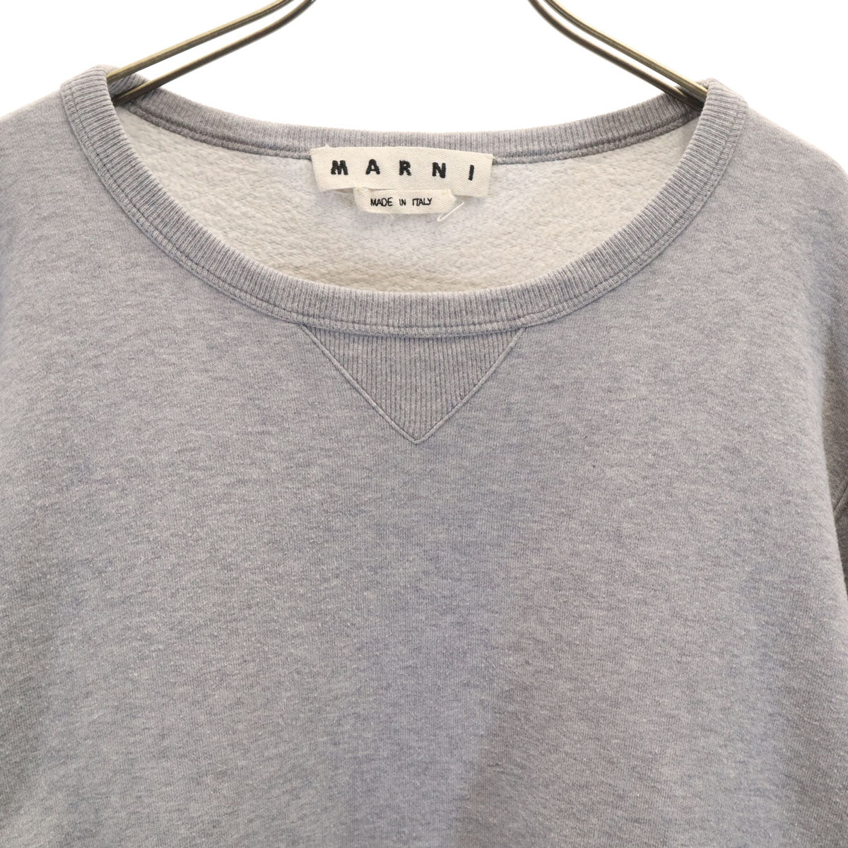 MARNI Italy Long Sleeve Sweatshirt Gray Size 44