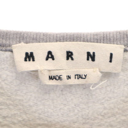 MARNI Italy Long Sleeve Sweatshirt Gray Size 44