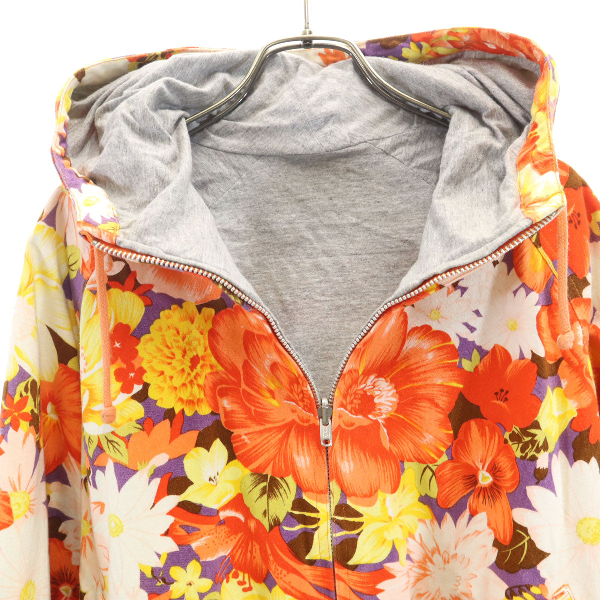 I.S. ISSEY MIYAKE 80s Reversible Hoodie Orange Size JP 9