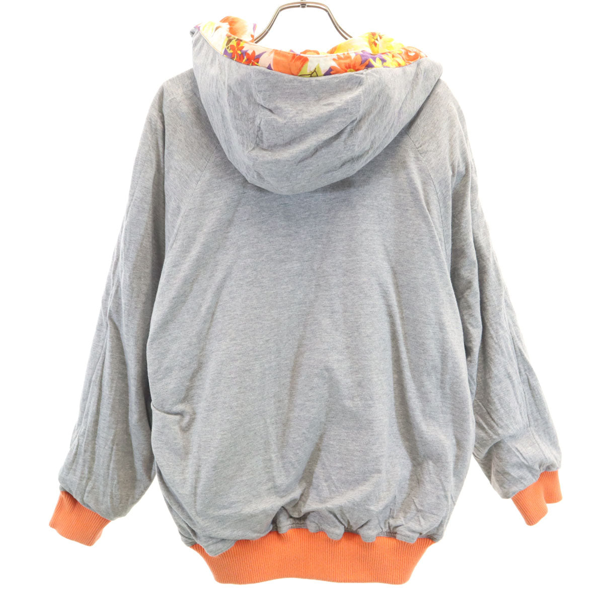 I.S. ISSEY MIYAKE 80s Reversible Hoodie Orange Size JP 9