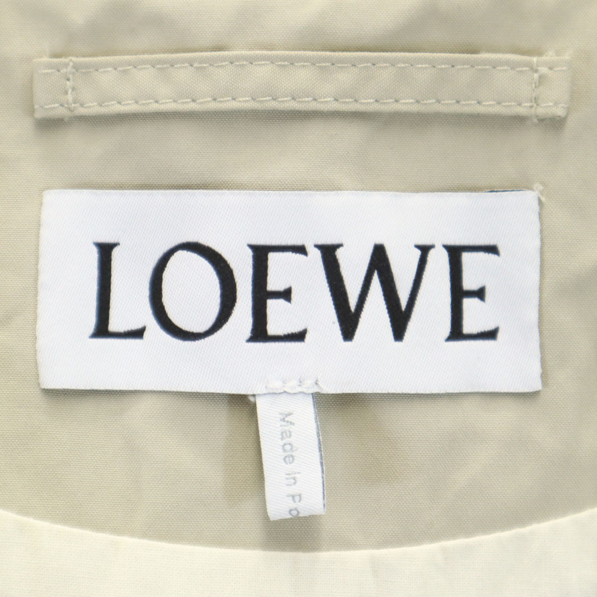 LOEWE Poland Made Beige Jacket Size 46