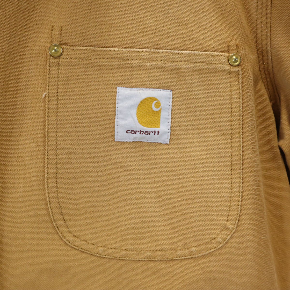 Carhartt 90s 00s Old Duck Michigan Chore Coat Brown