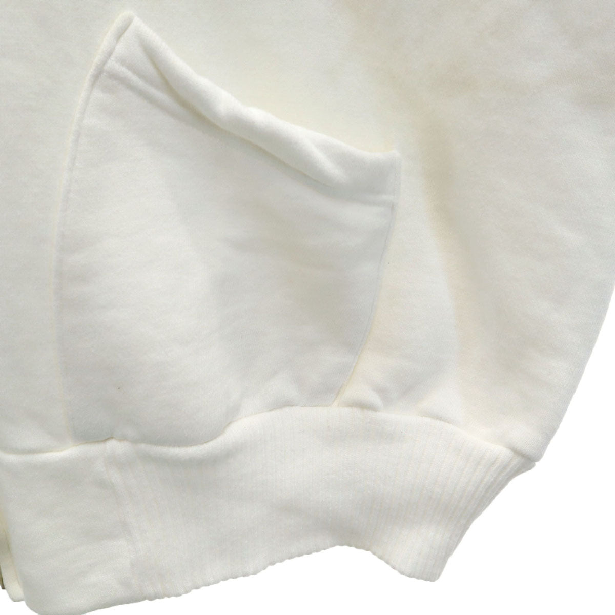 AKOM 60s Vintage Full Zip Hoodie White Size L