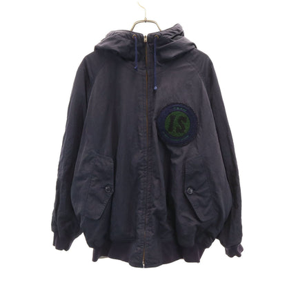 I.S. ISSEY MIYAKE 80s Reversible Zip Hoodie Navy Size JP 9