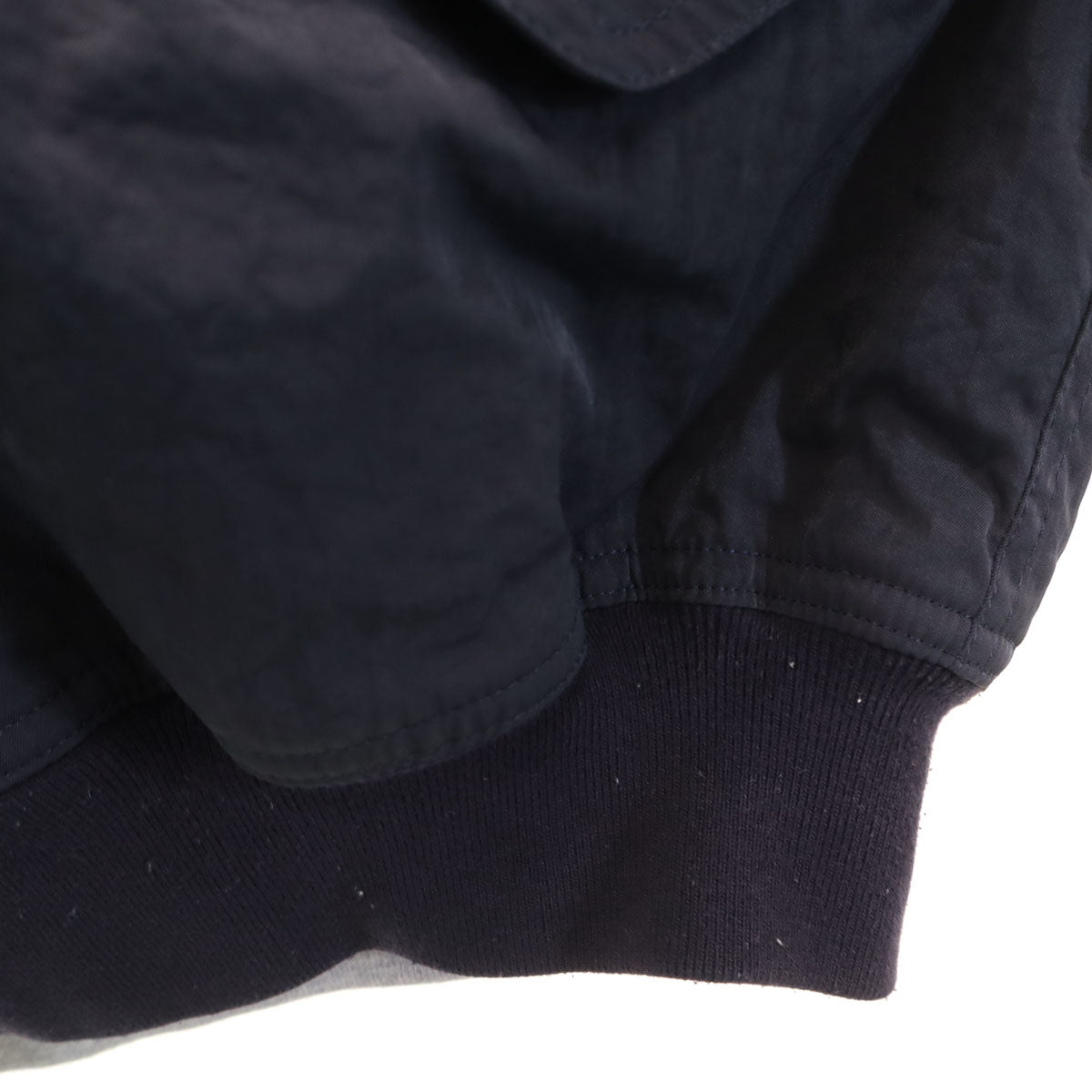 I.S. ISSEY MIYAKE 80s Reversible Zip Hoodie Navy Size JP 9