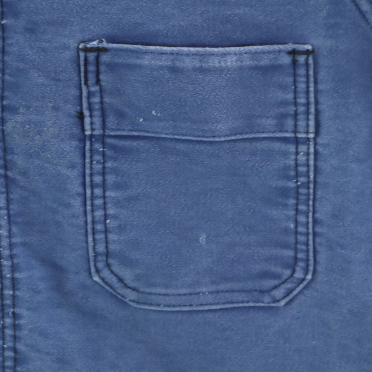 Adolphe Lafont 60s French Moleskin Work Jacket Blue Size 44