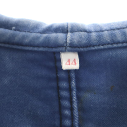 Adolphe Lafont 60s French Moleskin Work Jacket Blue Size 44