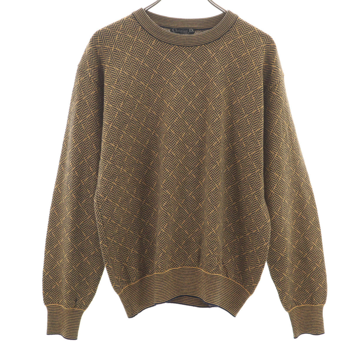 Christian Dior MONSIEUR SPORTS 90s Pattern Sweater Size M