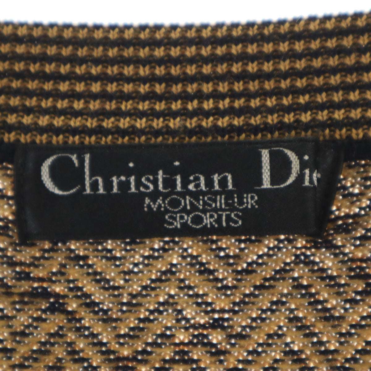 Christian Dior MONSIEUR SPORTS 90s Pattern Sweater Size M