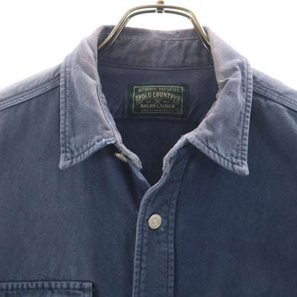 POLO COUNTRY RALPH LAUREN 80s 90s Shirt Jacket Navy Size L