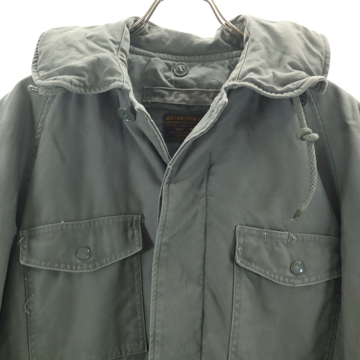 US AIR FORCE 50s Sage Green Military Jacket Size M