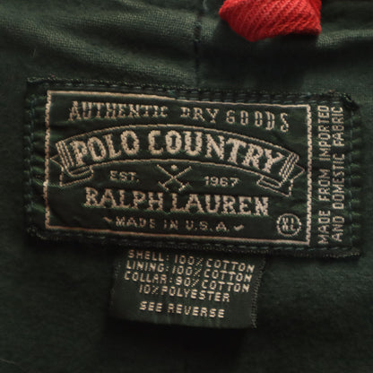 POLO COUNTRY RALPH LAUREN 80s 90s Check Coverall Red Size XL