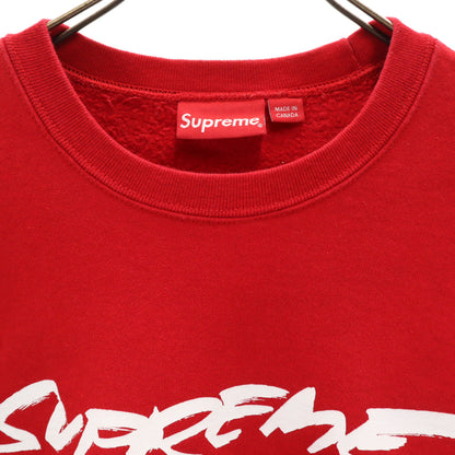 Supreme 21AW Canadian Brushed Back Sweatshirt Red Size M