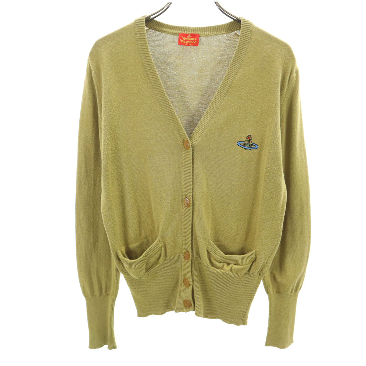 Vivienne Westwood V-Neck Knit Cardigan Size M