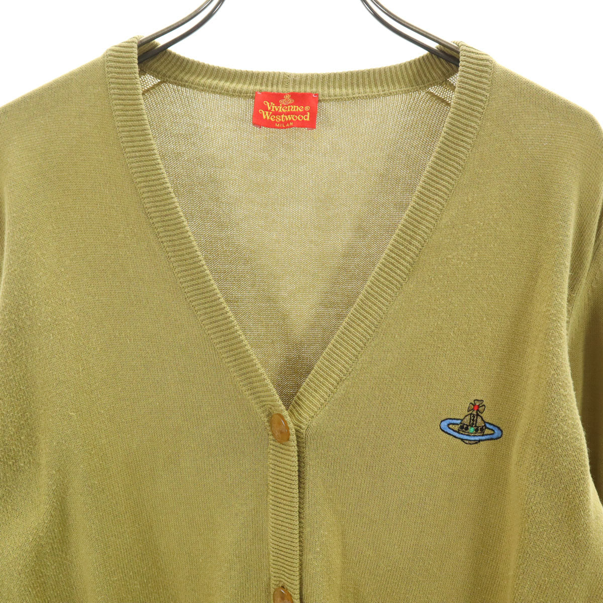 Vivienne Westwood V-Neck Knit Cardigan Size M