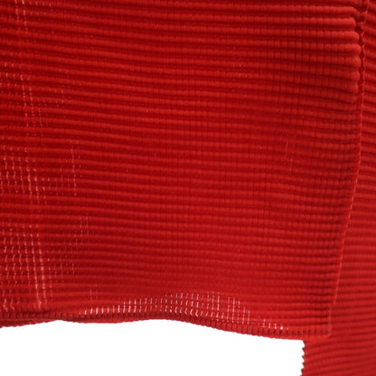 me ISSEY MIYAKE 90s Long Sleeve Cardigan Red