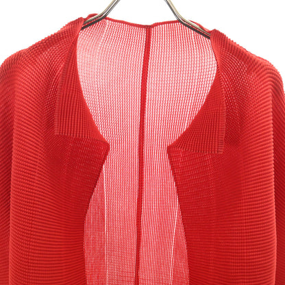 me ISSEY MIYAKE 90s Long Sleeve Cardigan Red