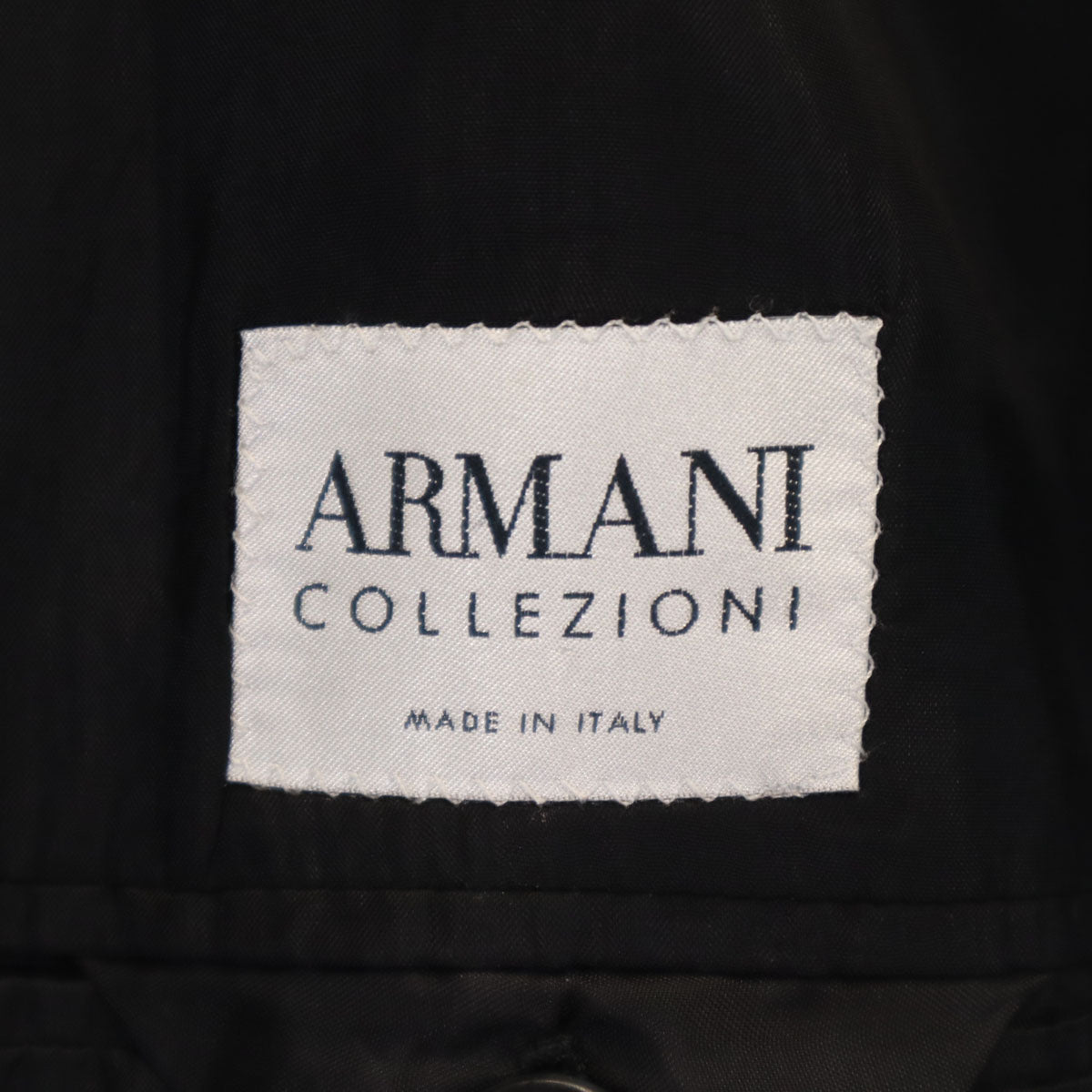 ARMANI COLLEZIONI Blazer Black Size XXL