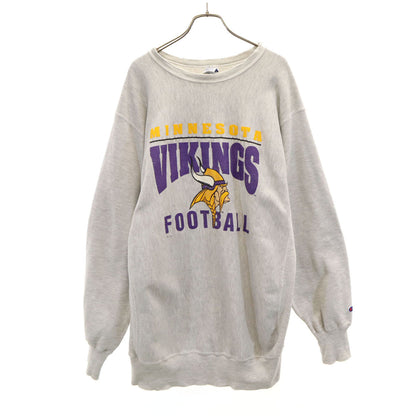 Champion Gray NFL Minnesota Vikings Sweatshirt Size XXL