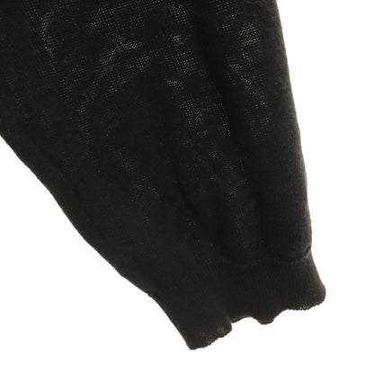 PRADA Italian Long Sleeve Knit Sweater Black Size 48