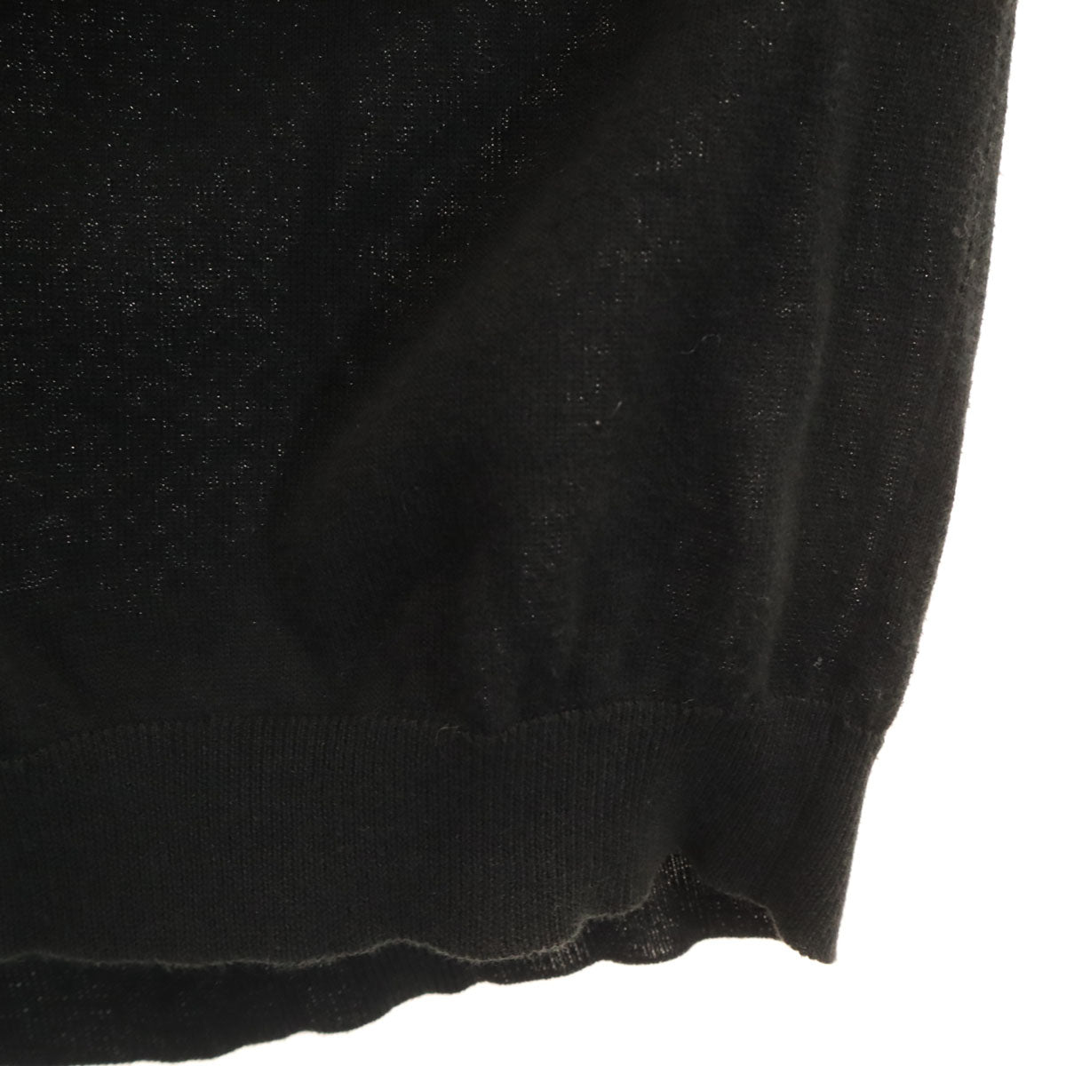 PRADA Italian Long Sleeve Knit Sweater Black Size 48