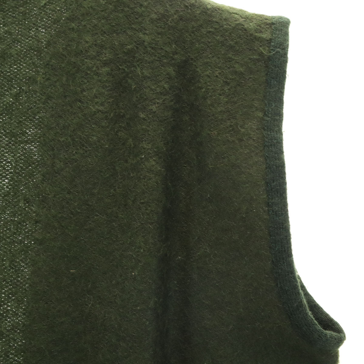 ISSEY MIYAKE 70s Vintage Short Vest Green